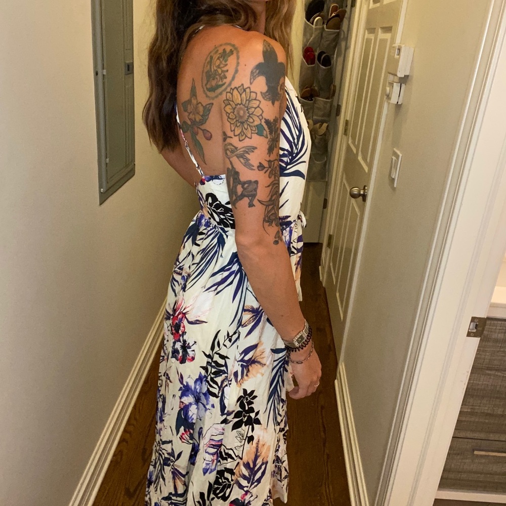 Lulus floral hi-low dress - Picture 4 of 7